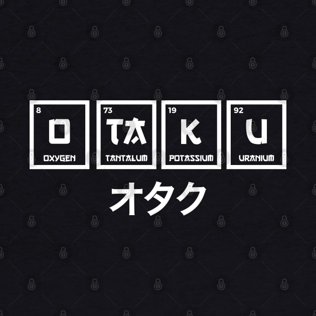 Otaku Japenese Style Chemical Elements by OldDannyBrown